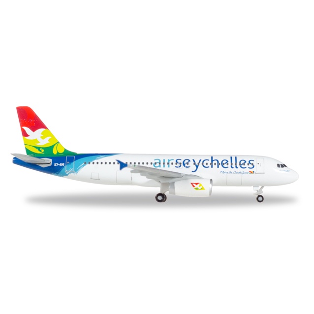 Herpa Air Seychelles Airbus A320 - S7-AMI 1/500 530439 Diecast