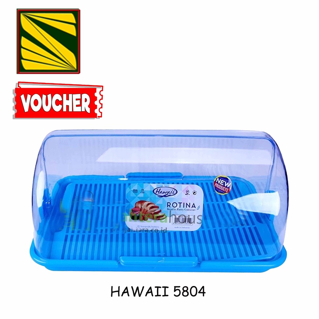  Tempat  Roti Hawaii Rotina XL Besar Elegant 5804 Bread 