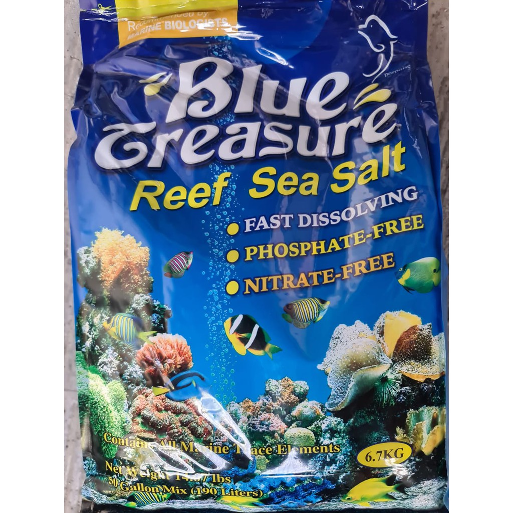 Blue Treasure Sea Salt 6.7 kg FOT LPS SPS