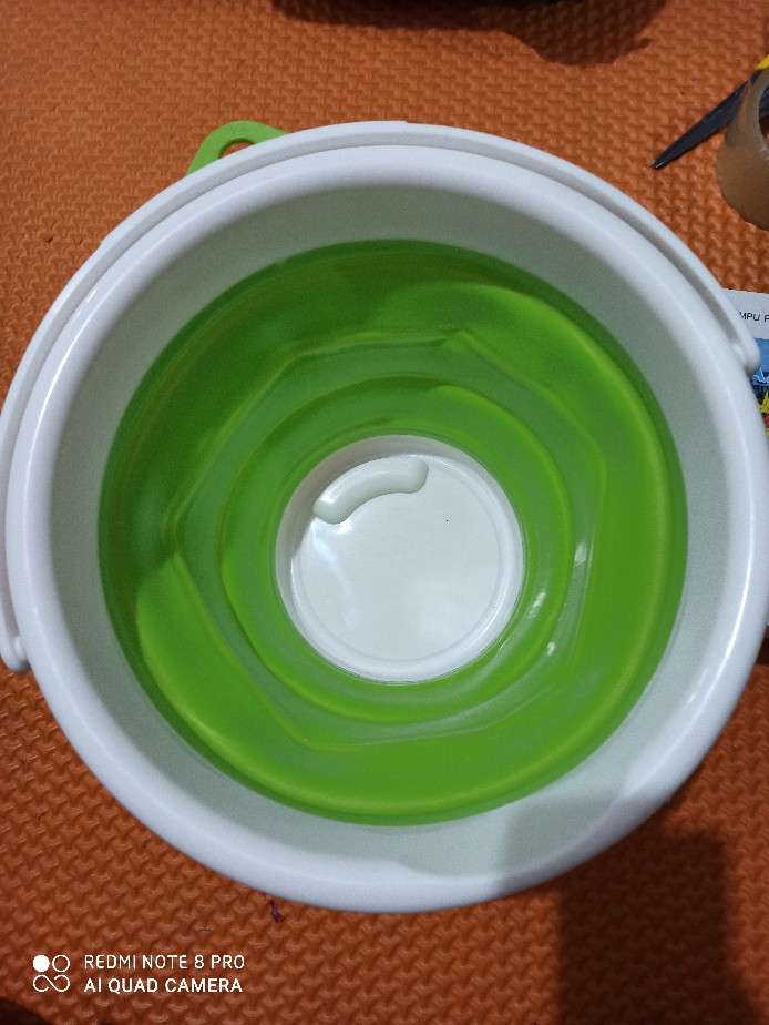 Nagada Baskom Ember Lipat Portable 5 L / Rumah Tangga Kebersihan Aaa
