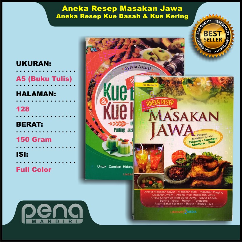 Masakan Jawa - Aneka Resep Kue Basah dan Kue Kering Lengkap