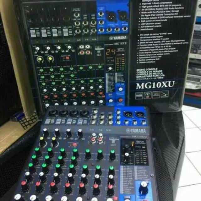 audio mixer yamaha MG10XU