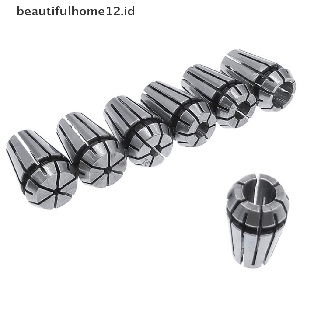 【beautifulhome12.id】 ER11 Spring Collet Chuck Set For CNC Milling Lathe Tool Engraving Machine .