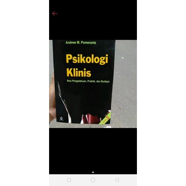 psikologi klinis karangan  Andrew m. pomerantz