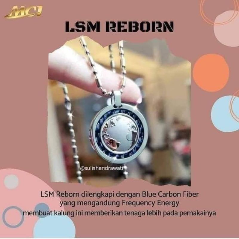 PENDANT REBORN MCI/ORIGINAL/KALUNG KESEHATAN/DISTRIBUTOR RESMI MCI