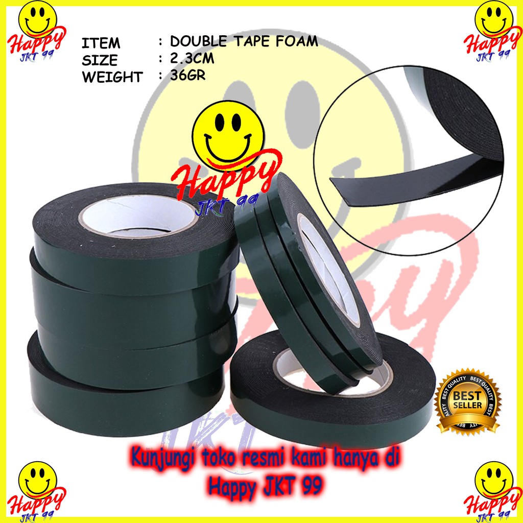 [ HAPPY JKT 99 ] DOUBLE TAPE BUSA FOAM 2.2CM X 5M