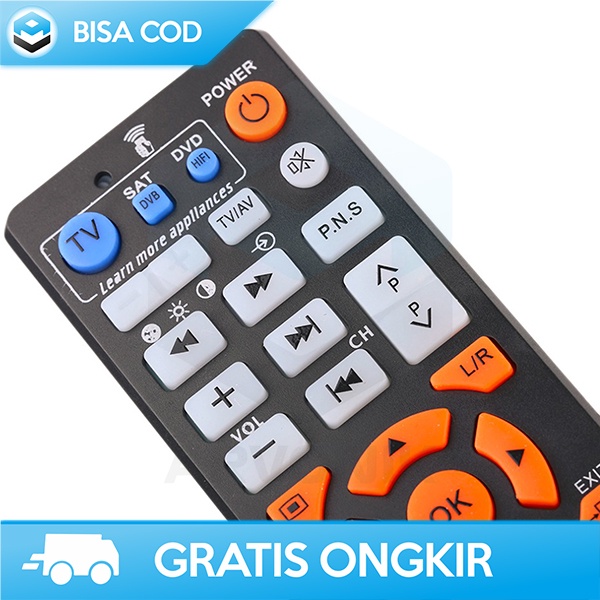 IR REMOTE TV  CHUNGHOP MULTIFUNGSI SEMUA JENIS MERK TV UNIVERSAL L336