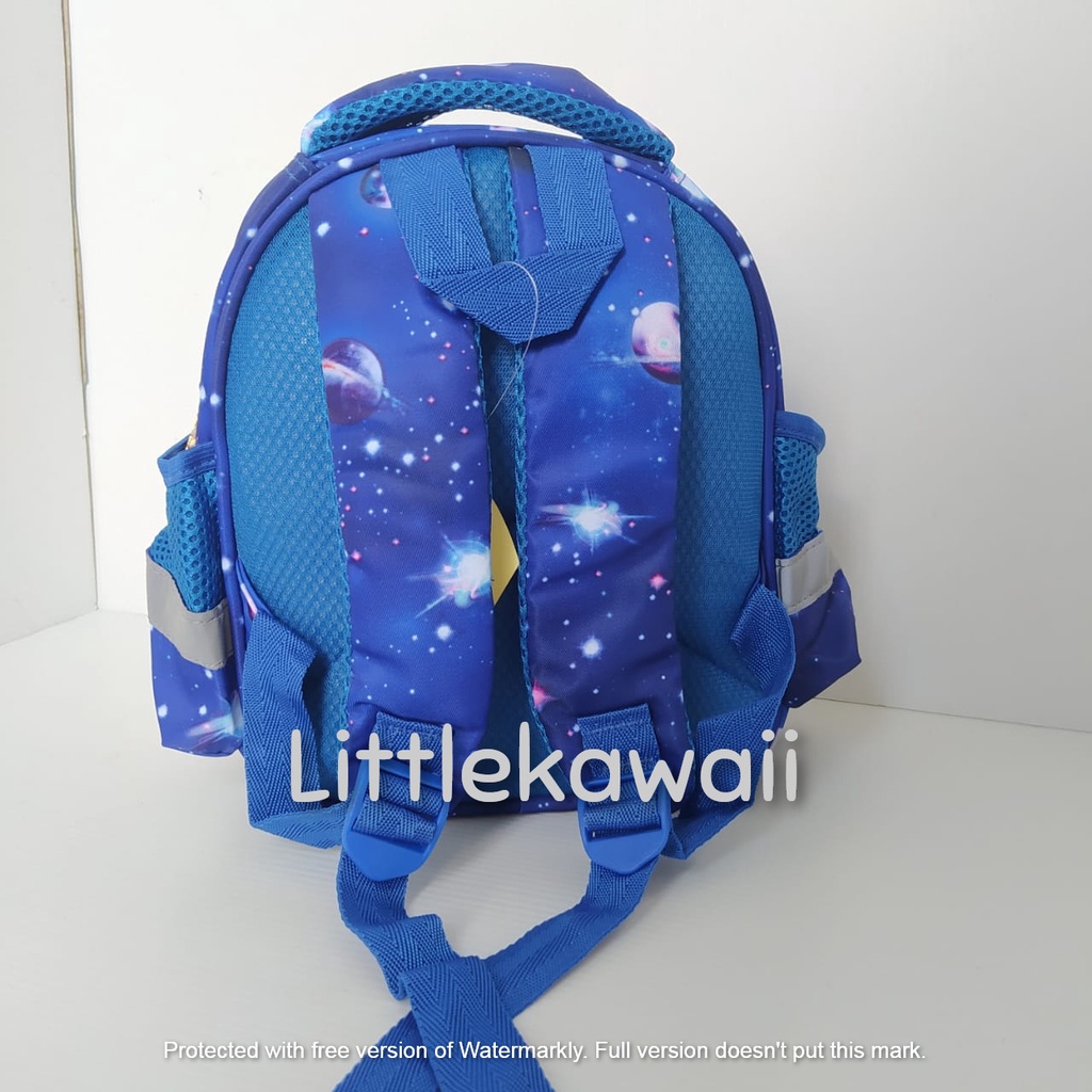 LK/ Tas Ransel Sekolah ALK/ Tas Ransel Sekolah Anak Hardcase Frozen Princess Superhero Kantong Depan TK PAUD Mix M ImportFrozen Kantong Depan Bulat Mix M Import