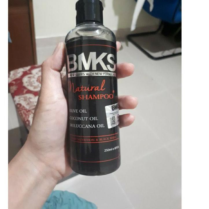 ✻ [ BMKS SHAMPOO ] Shampo Penumbuh Rambut | Ekstrak Kemiri Menyuburkan dan Menghitamkan | BMKS ♧