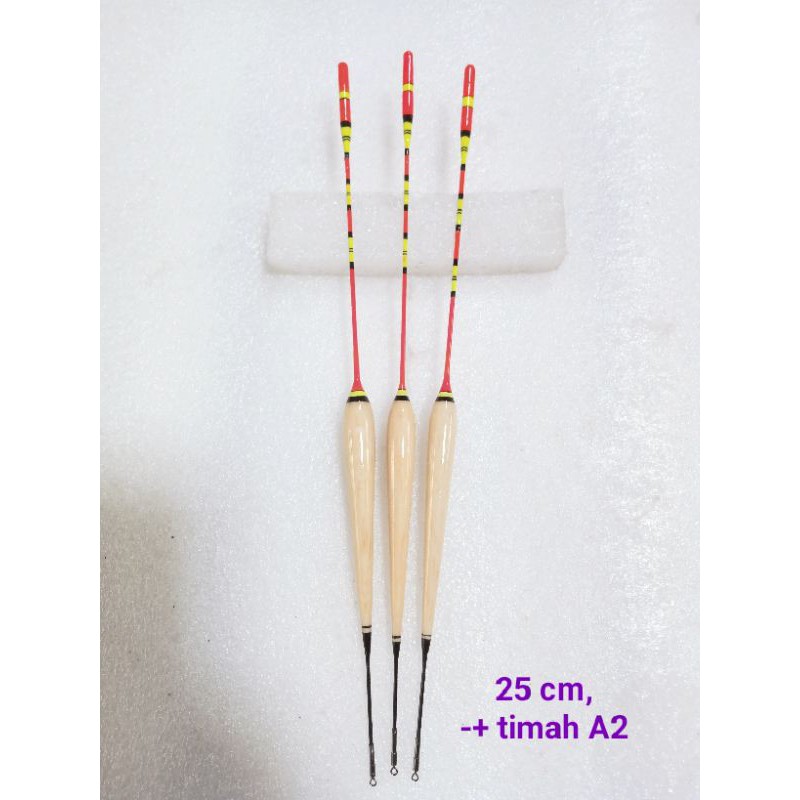 pelampung pancing anti badai dan pelampung pancing starlet 25 cm