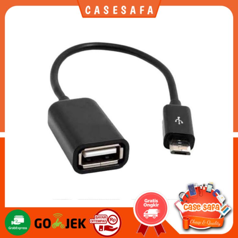 KABEL OTG ON THE GO MICRO/TYPE-C USB ORIGINAL/KABEL OTG SAMSUNG OPPO LENOVO ASUS XIAOMI REALME