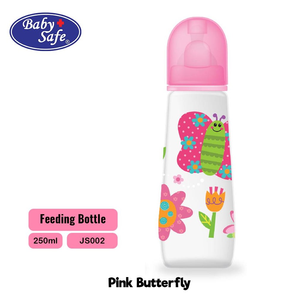 Baby Safe Feeding Bottle 250ml JS002 - Botol Susu Bayi