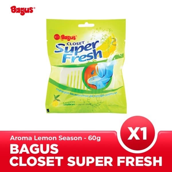 Pengharum Kloset Toilet WC Bagus Closet Super Lemon Season 60g W-20130