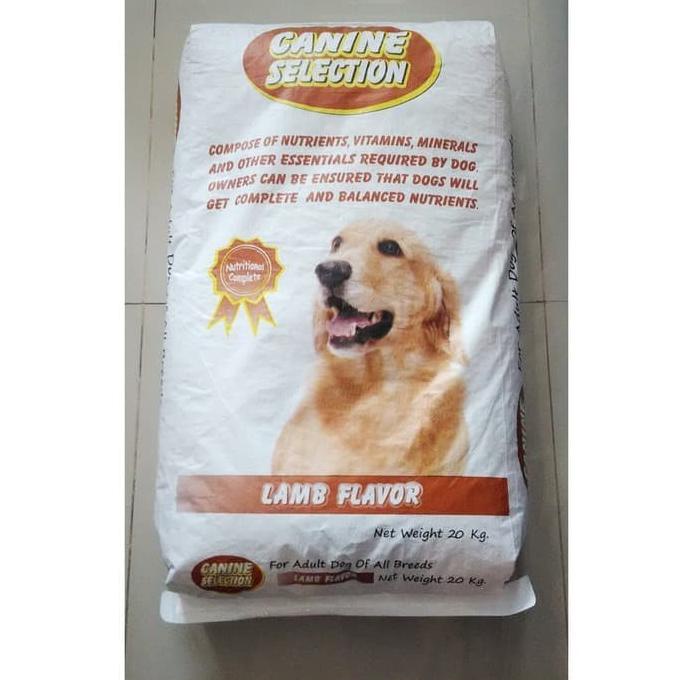 

Canine Selection - Anjing Lamb Flavor 20Kg ( Gojek )