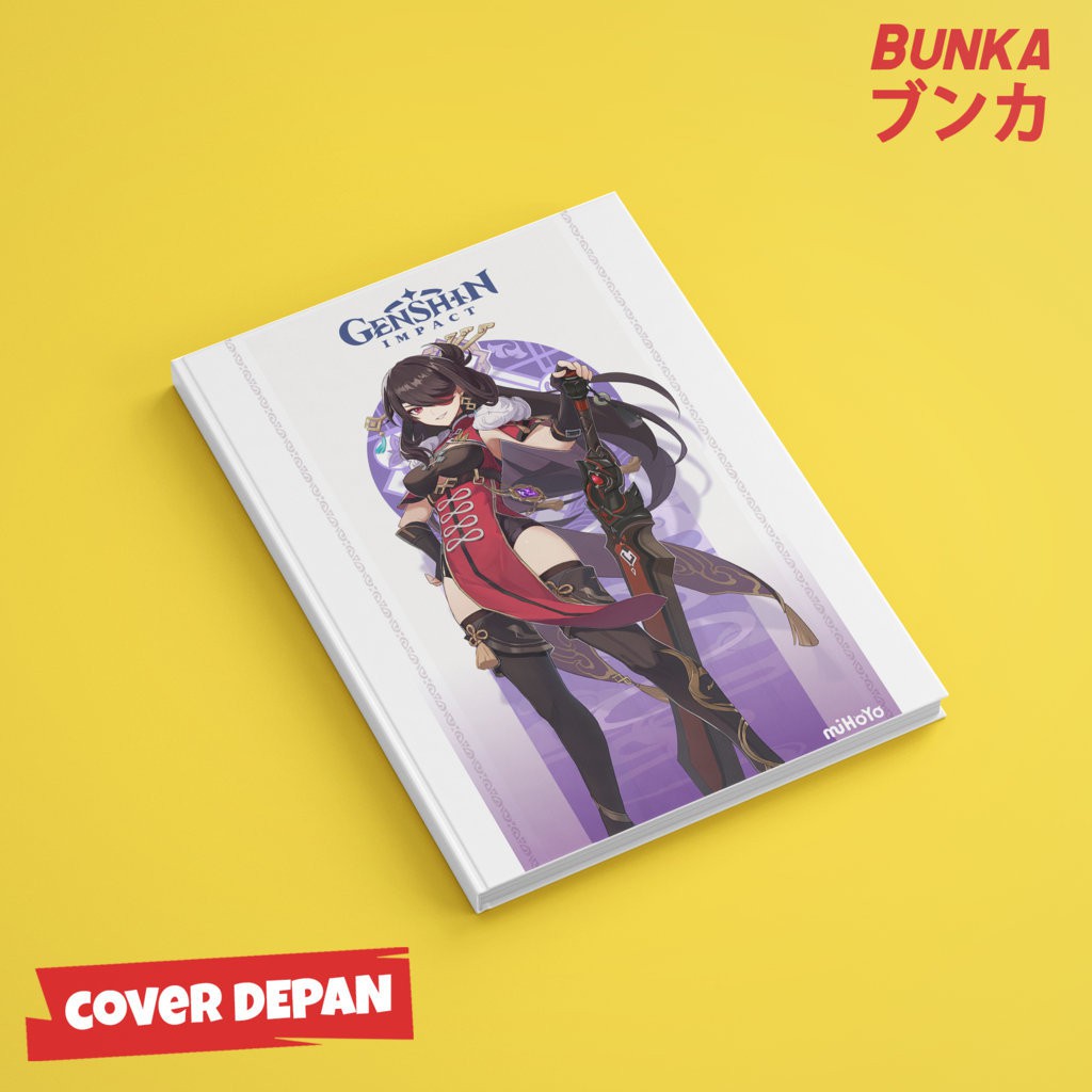 

Notebook Game Genshin Impact Beidou Hardcover A5 Buku Tulis Catatan Notes Agenda Planner Jurnal