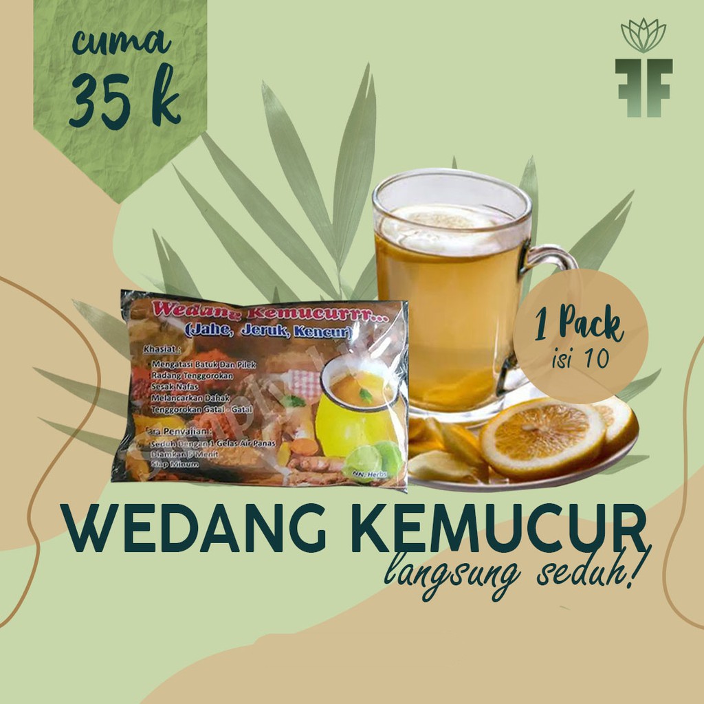 

WEDANG KEMUCUR 1 PACK isi 10 PCS