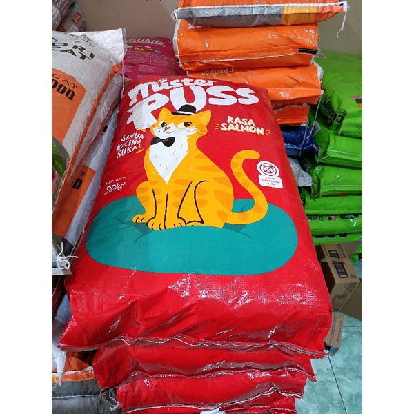 EKSPEDISI MISTER PUSS SALMON 20KG PROMO/ MAKANAN KUCING