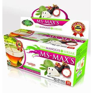 

Termurah!! Teh Celup Kulit Manggis Plus Daun Sirsak MS MAX'S / MS MAXS Darusyifa | ASD7343604