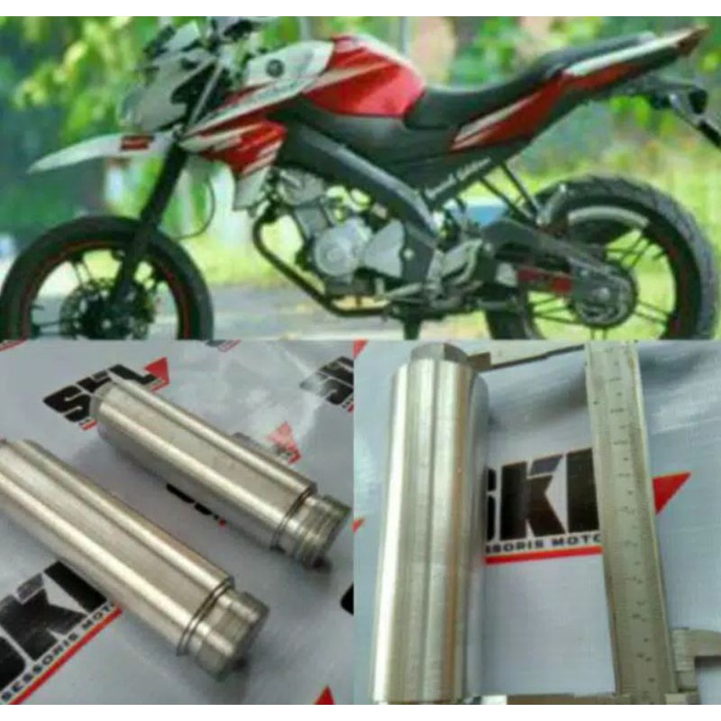 Peninggi Shock Depan Tiger Byson Megapro Rx-King KLX Vixion Verza Crum Sepasang