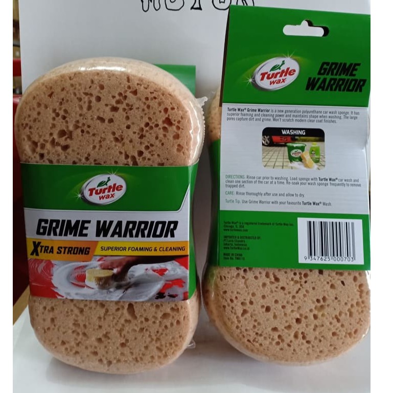 SPONGE TURTLE WAX - GRIME WARRIOR SPONGE JUMBO SIZE