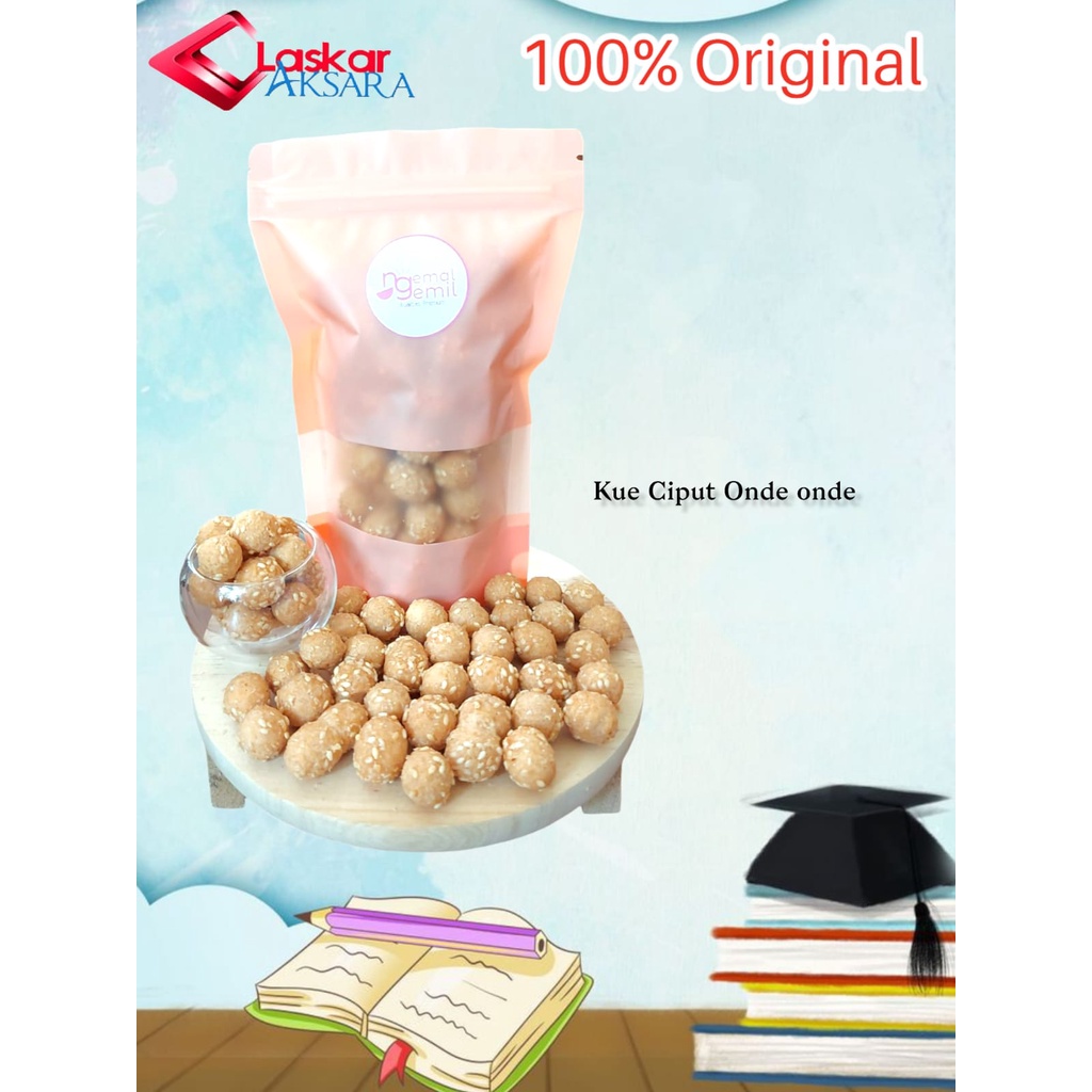 

Snack Jadul - Kue Ciput Onde-onde / Premium