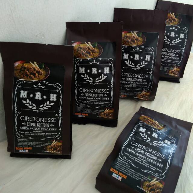 

Empal gentong instan produk dari M.R H foods
