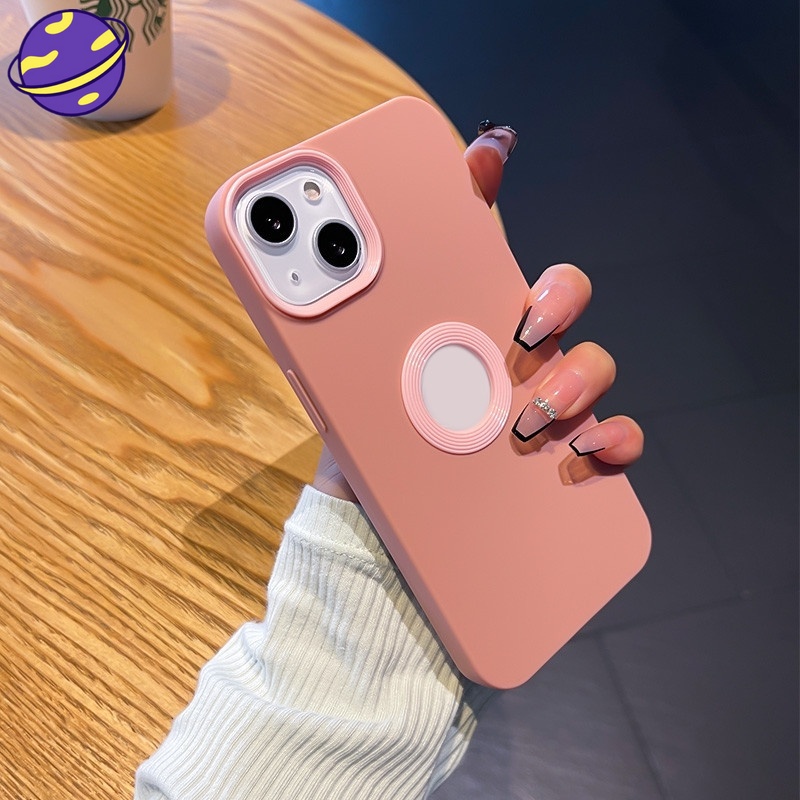 Case Pelindung Penuh Bahan Silikon TPU PC Warna-Warni Untuk IPhone 13 12 11 Pro X Xr Xs Max 7 8 Plus