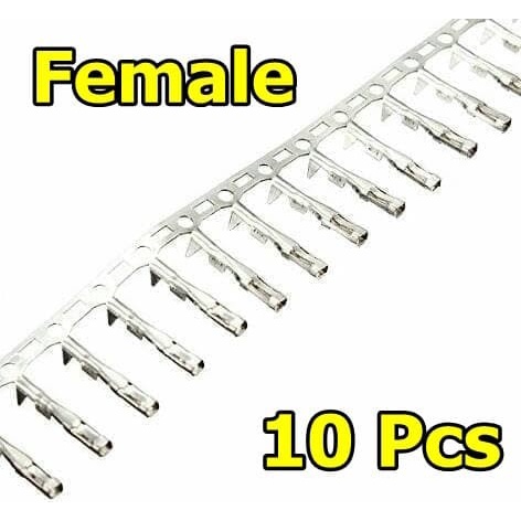 Socket 10 Jumper Wire Cable Housing Female Pin for black housing 10pcs