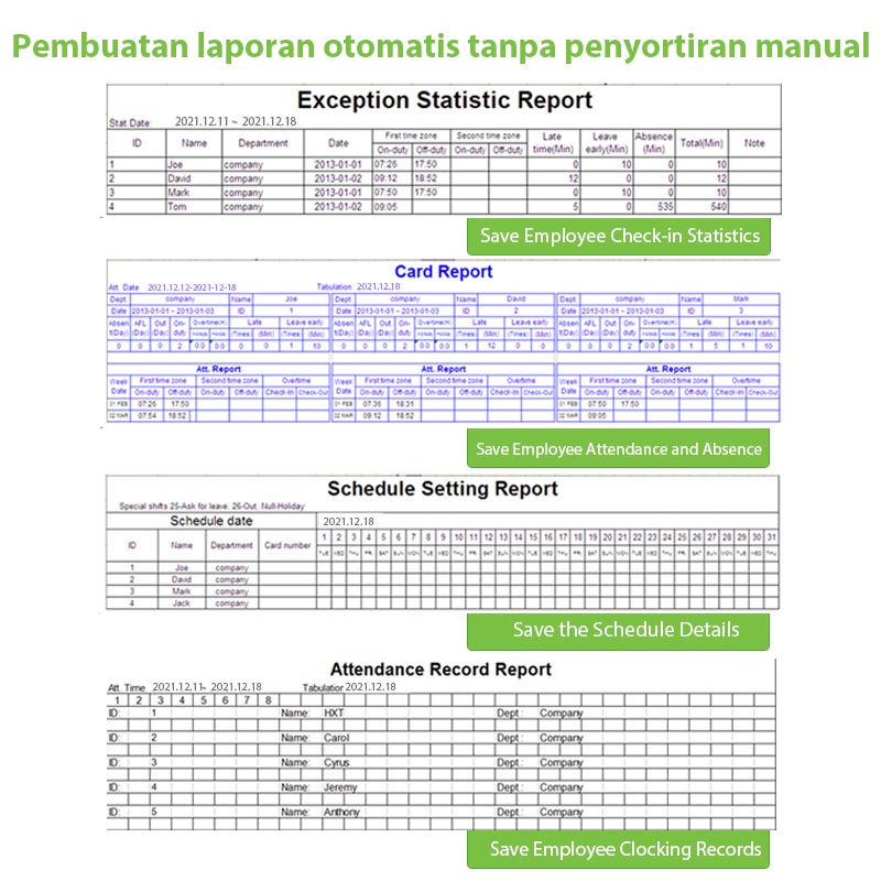 ZKTeco mesin absensi LX50 Fingerprint Bahasa Indonesia Mesin Absensi Mesin Absensi Sidik Jari Biometrik