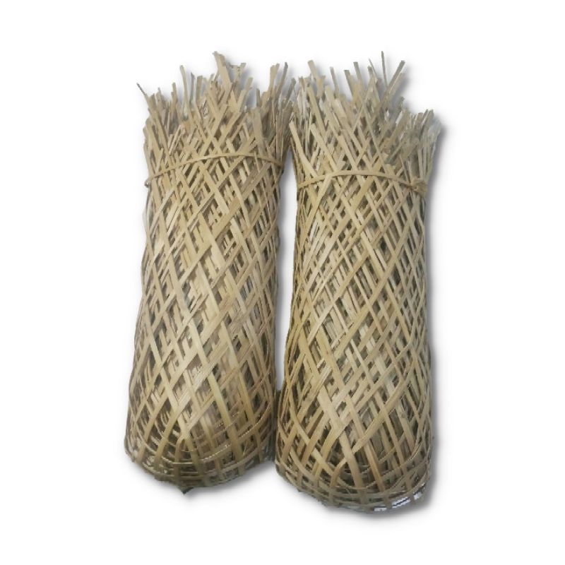 Kreneng bambu brongsong bungkus buah kelengkeng mangga rambutan per paket hemat murah isi 30pcs