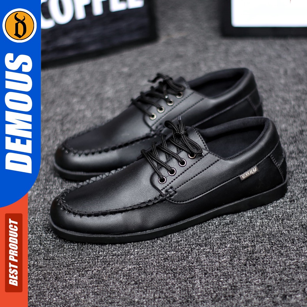 DEMOUS Monzo - Sepatu Formal Pria Pantofel