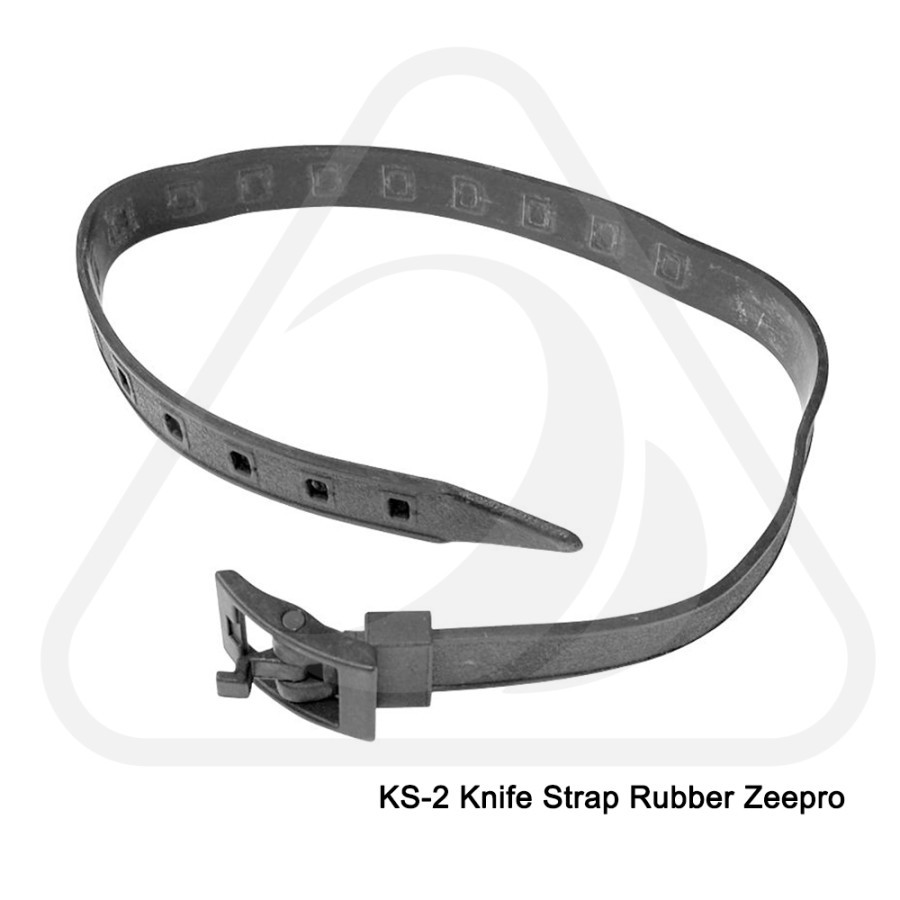 Knife Strap Tali Pegangan Pisau Rubber Zeepro Scuba Diving Spearfishing Selam Tembak Panah Ikan