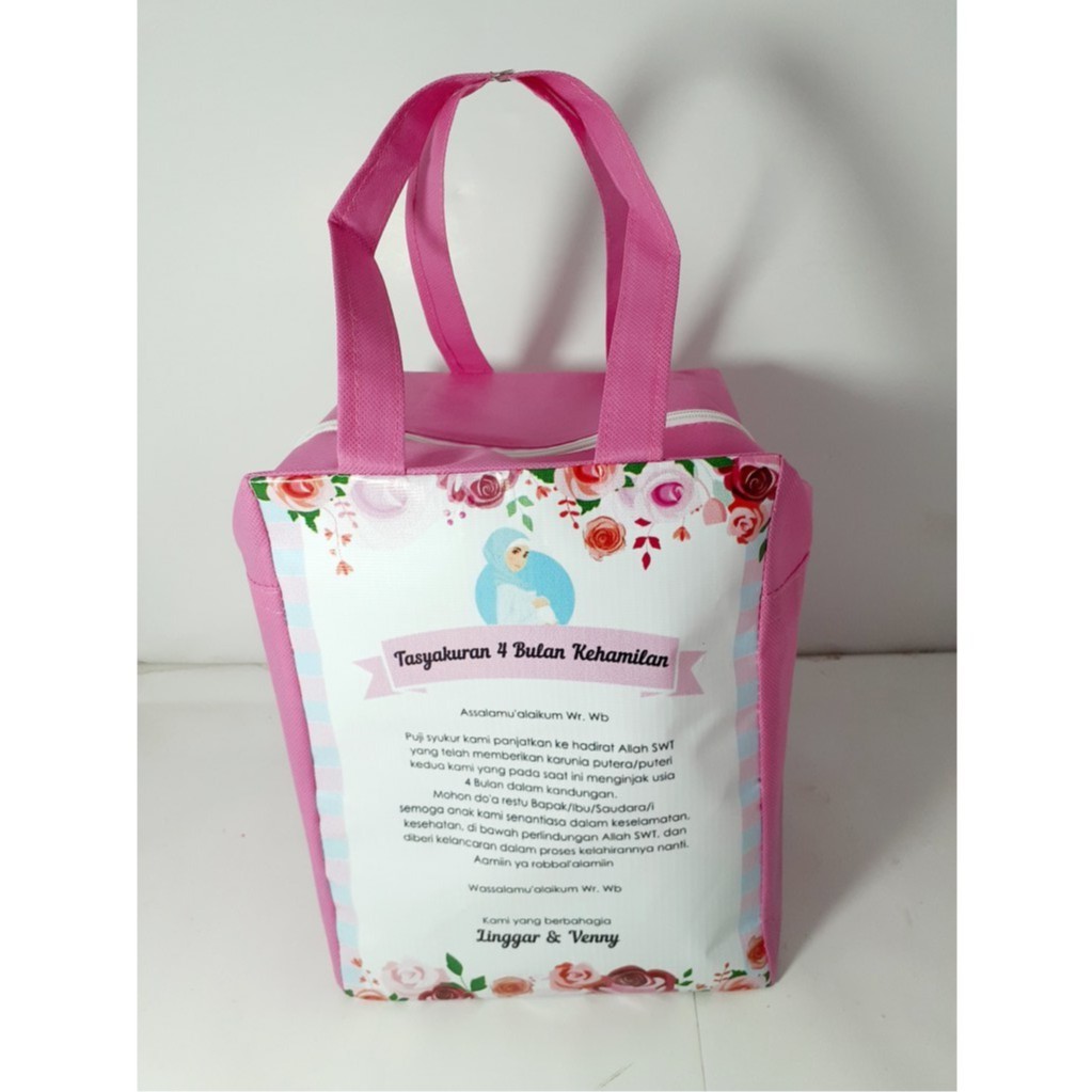 

Tas Souvenir Goodie Bag Tasyakuran 4 bulan kehamilan