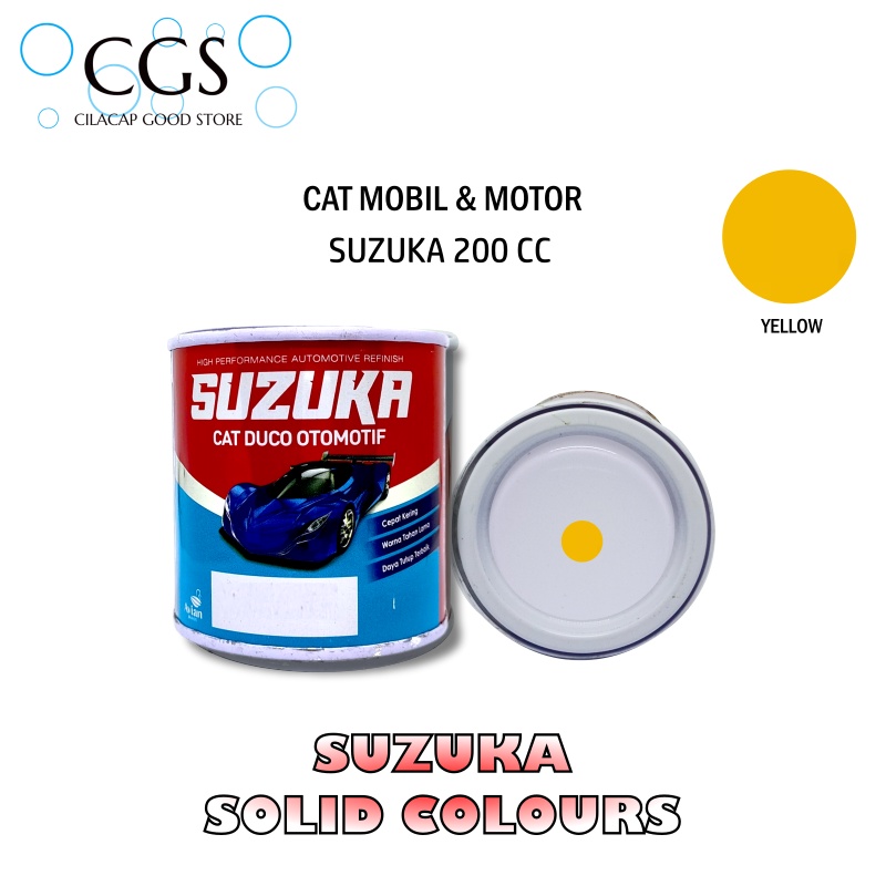 Cat Suzuka KUNING S41 200cc - suzuka s41 - cat kuning lemon - cat motor kuning - cat mobil kuning - 