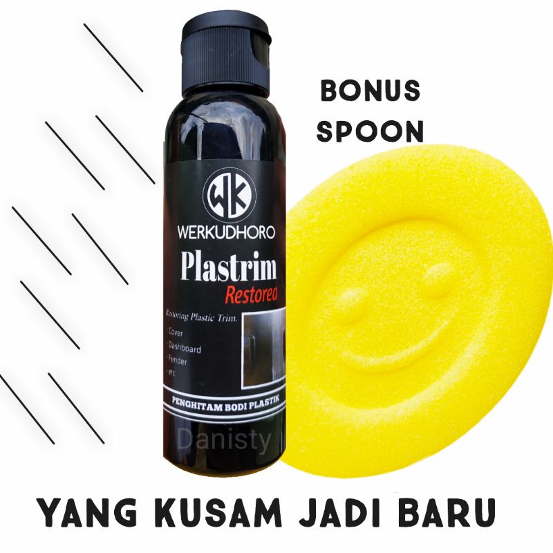 plastrim restored/penghitam motor/penghitam body kasar/good black/pengkilap body /insta sparkling..
