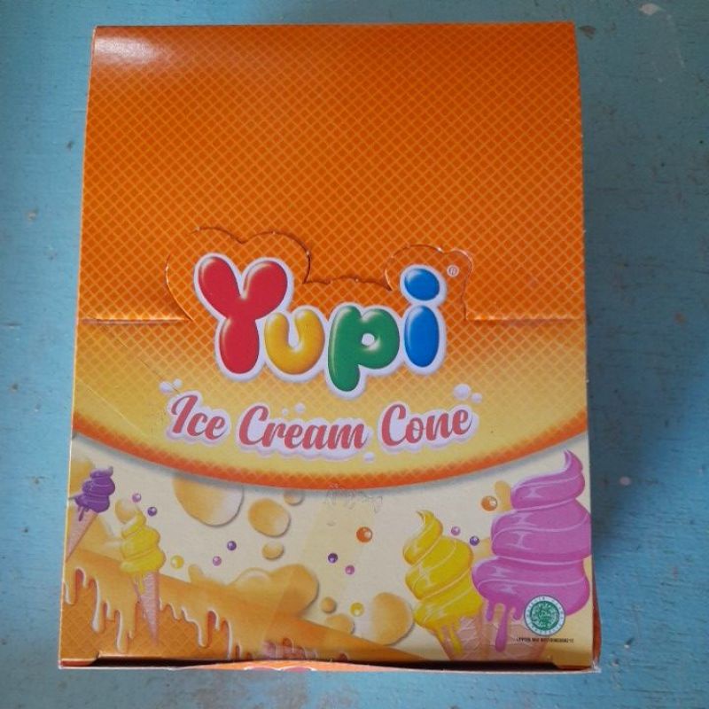 

Yupi ice cream cone isi 24 pcs