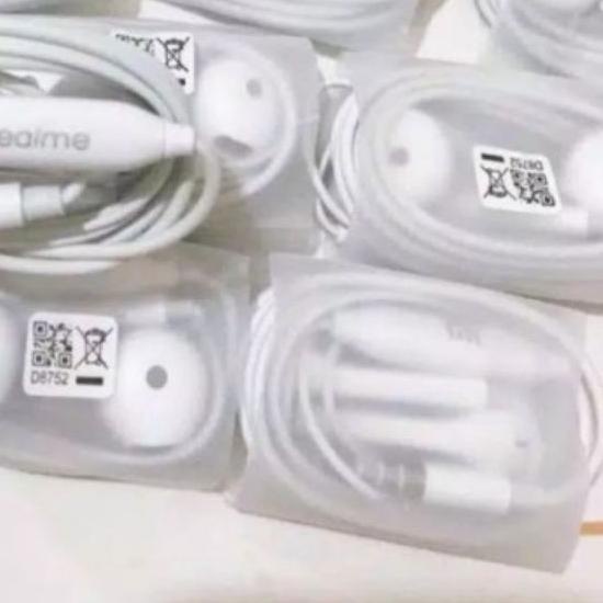 ❋ Headset Realme original copotan C2 C3 5i 5 Pro C11 C12 C15 7i 2 Pro 3 Pro ➨