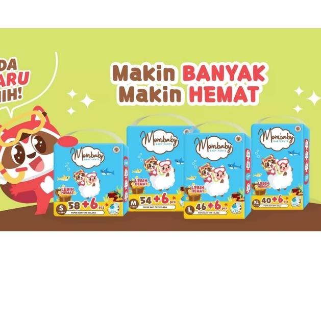 Mombaby Pants S58+6 / M54+6 / L46+6 / XL40+6