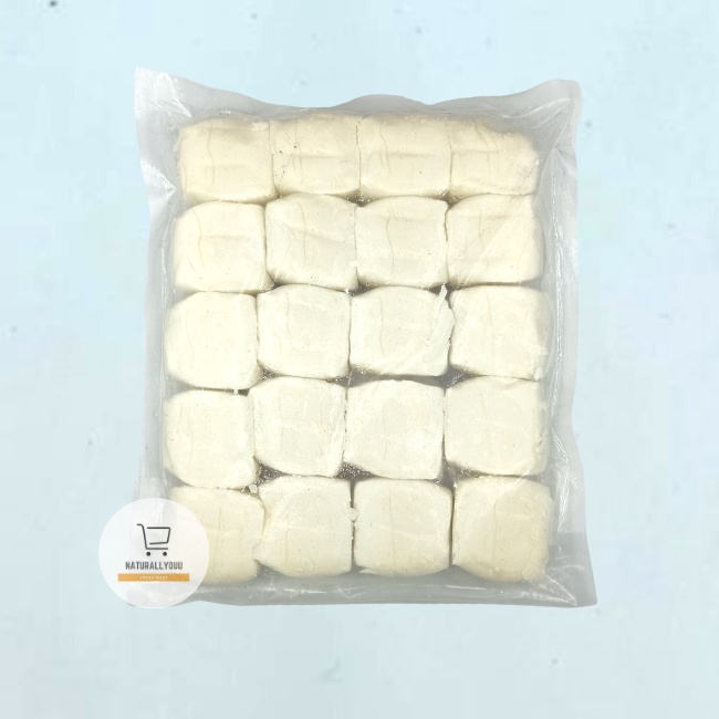 Edo Mini Mantou Plain isi 20 / 360gr Edo Mantau