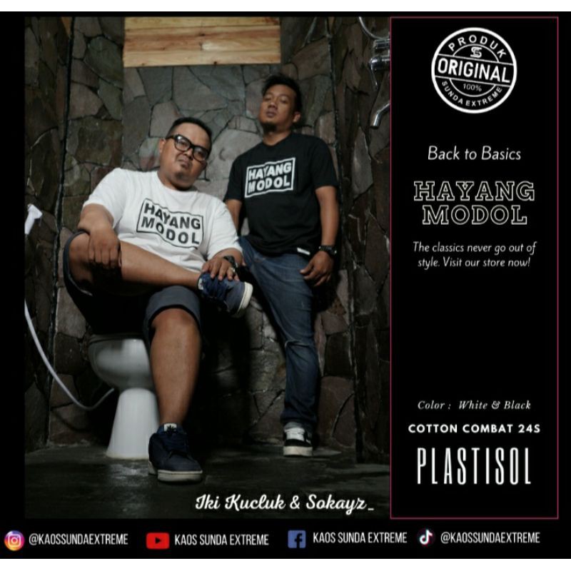 Kaos Sunda Extreme HAYANG MODOL KOTAK