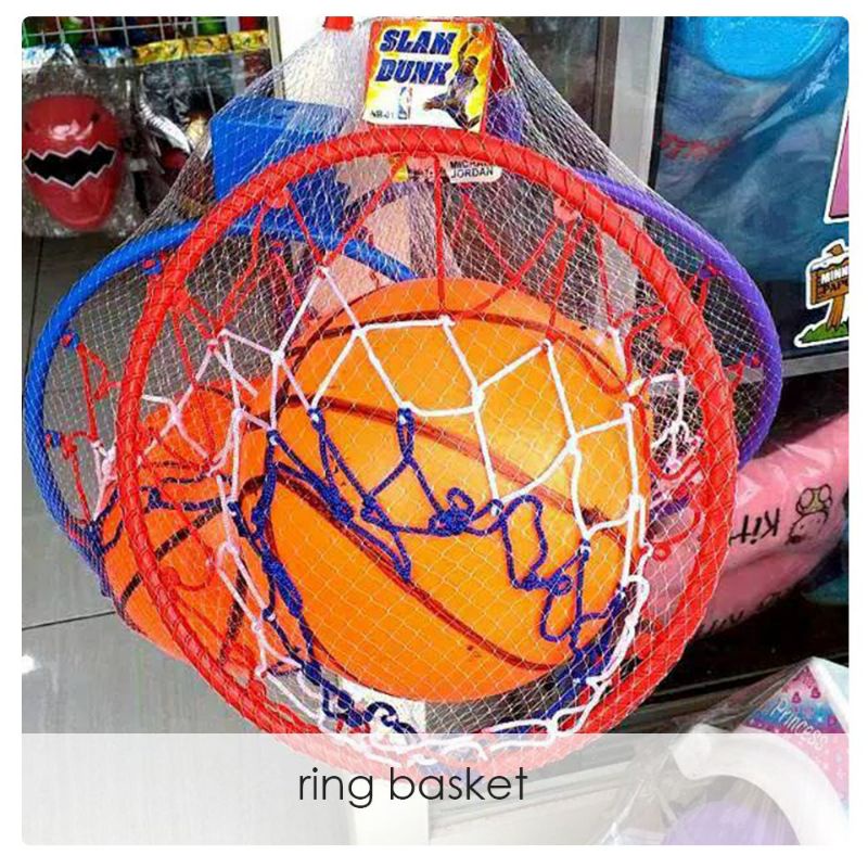 BASKET BALL BLOW / ring basket free bola basket tiup mainan anak