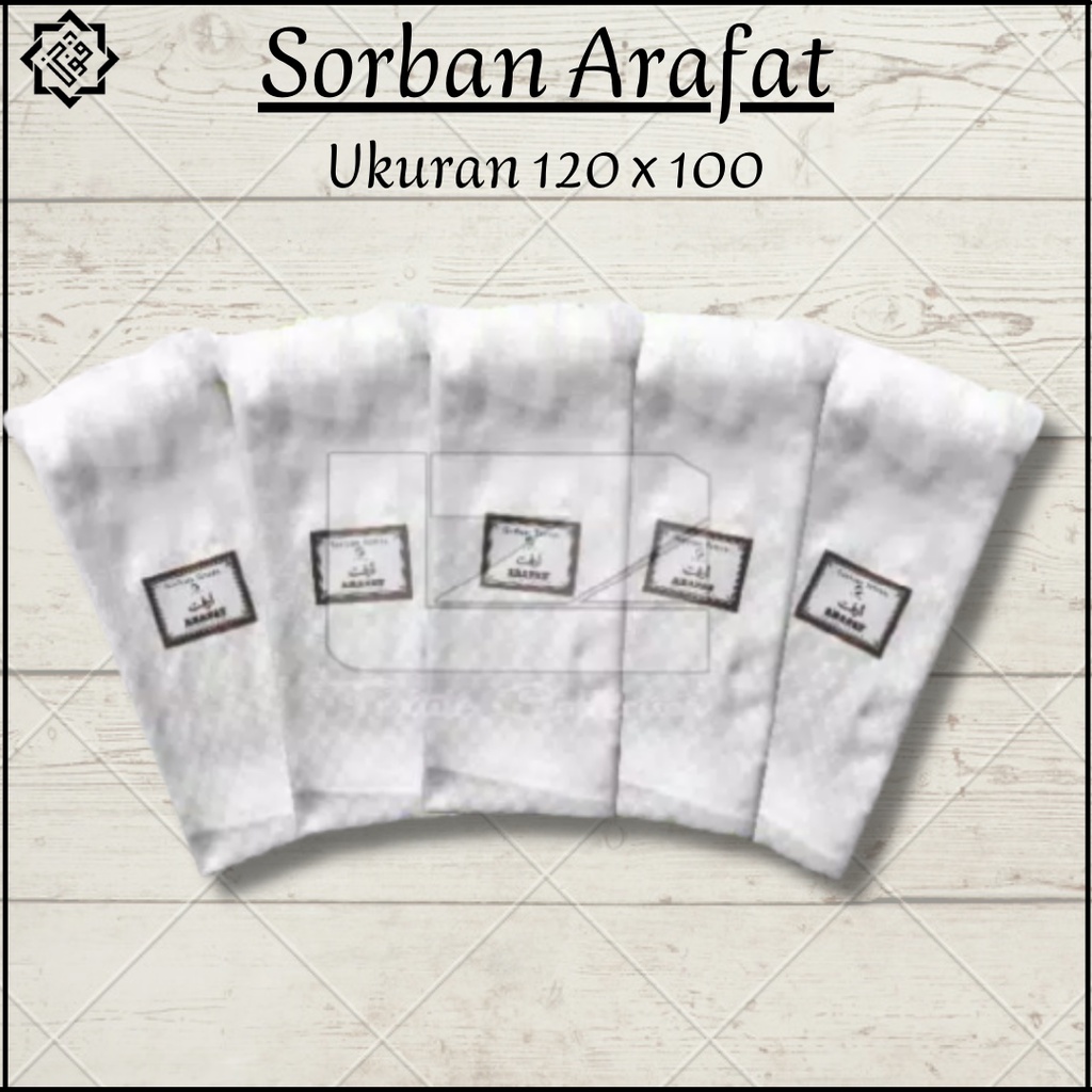 Sorban Arafat Putih Sorban Putih