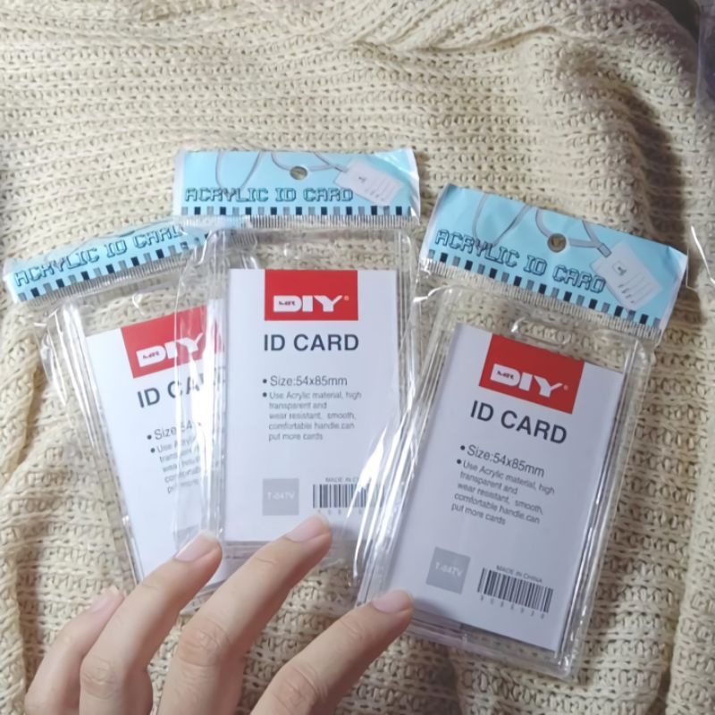 Id Card Acrylic Kejea