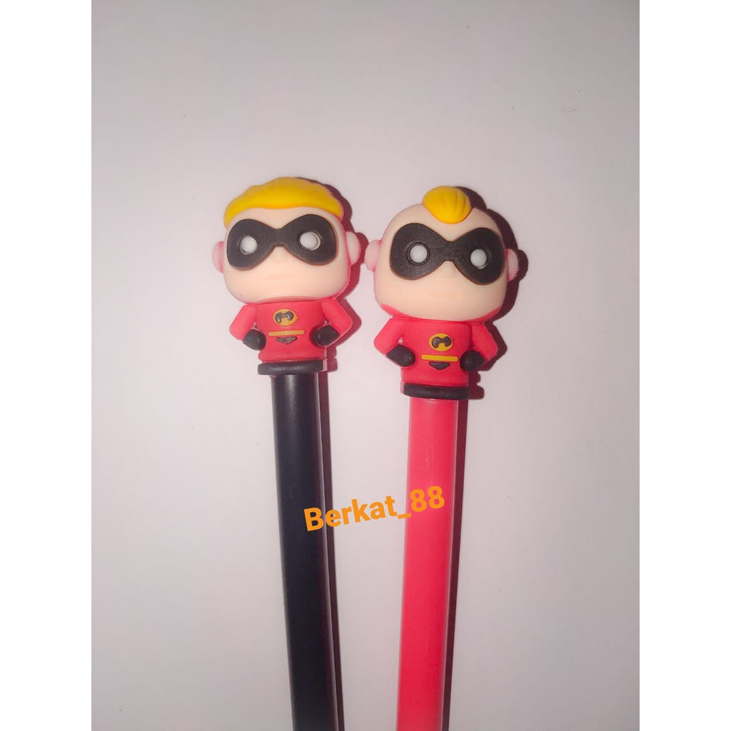 

Pulpen Gel Karakter Incredibles Lucu Dan Unik