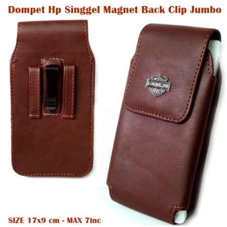 Dompet Hp Pria / Dompet Pinggang / Dompet pria Kulit HP Jumbo Magnet