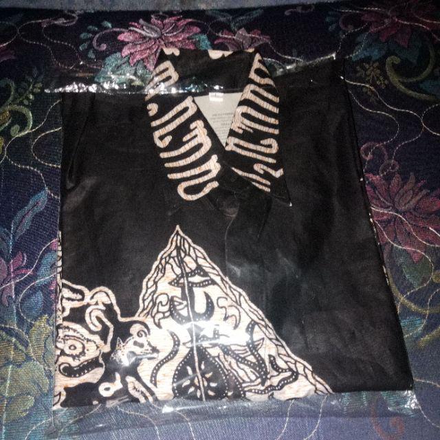 Bswart Batik Hrb026 Kenongo Hem Pendek Padi Pekalongan  M L Xl Batik