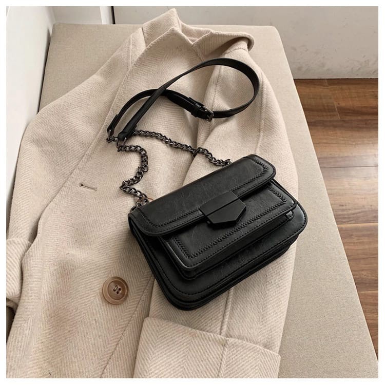 TAS SELEMPANG WANITA IMPORT / TAS WANITA FASHION TALI RANTAI