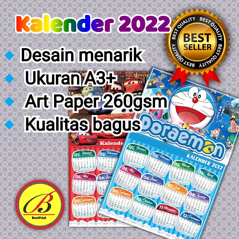 

KALENDER DINDING Tema KARAKTER KARTUN ANAK dan FAMILY