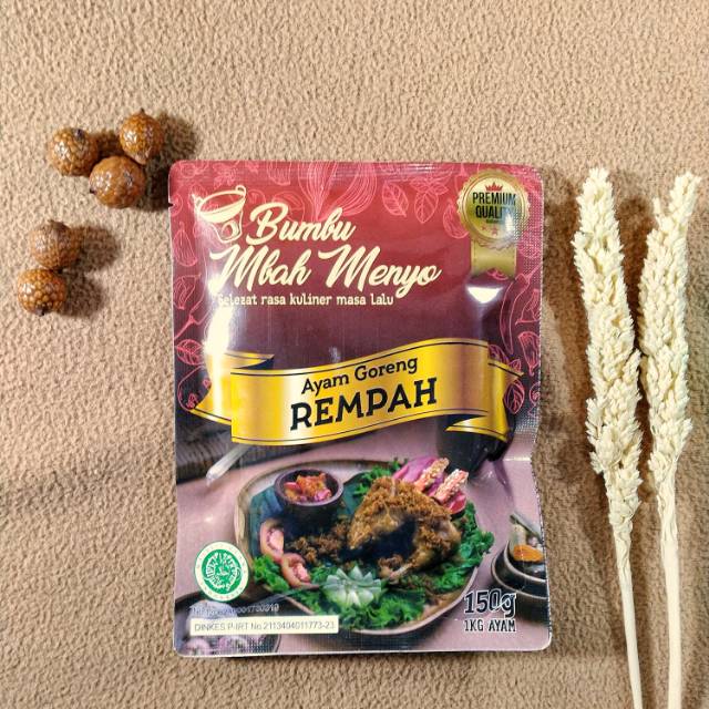 

Bumbu Ayam Goreng Rempah Mbah Menyo