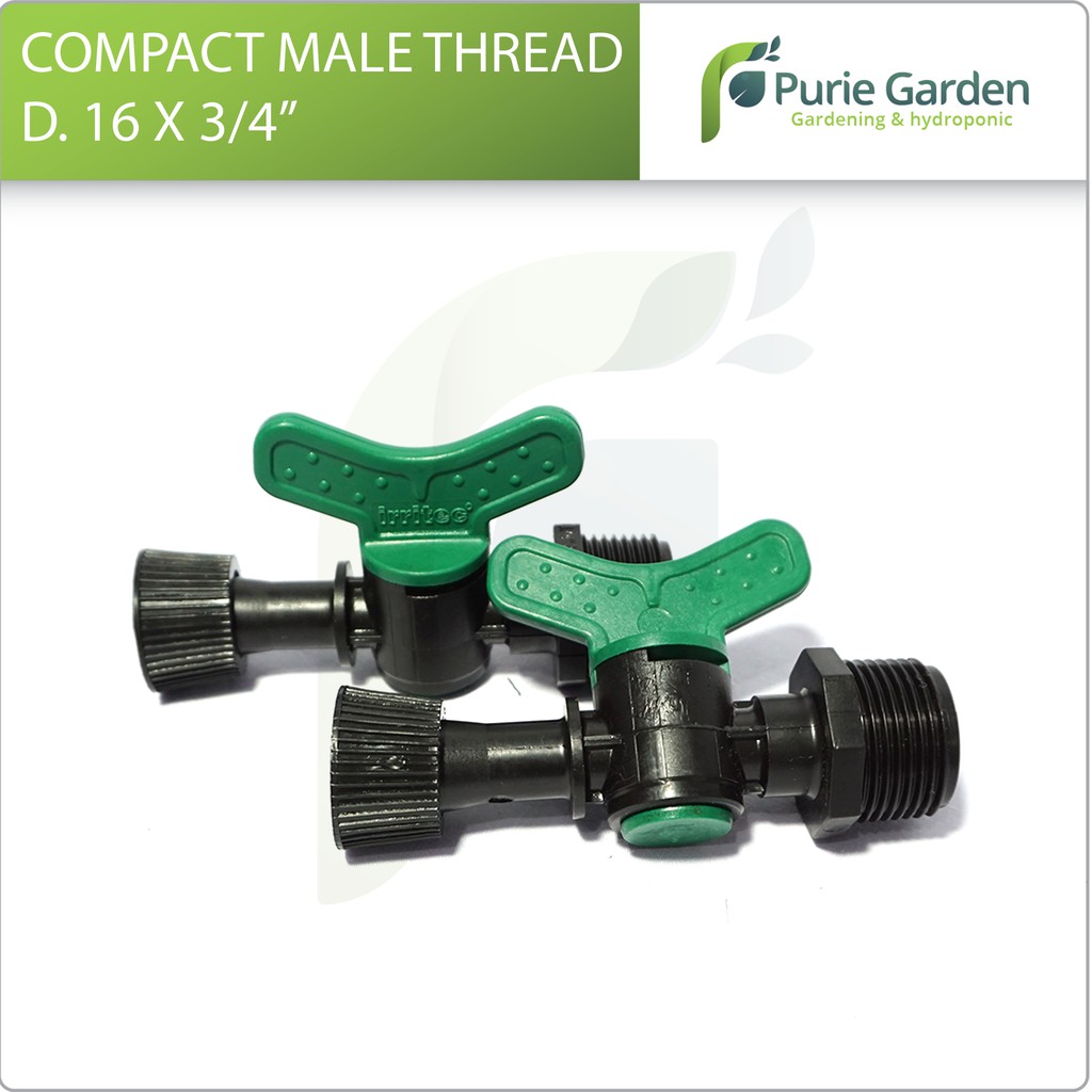 Compact Male Thread D. 16 x 3per4 Irritec